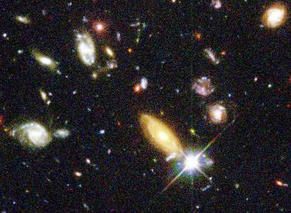 Part of Hubble's Deep Field!