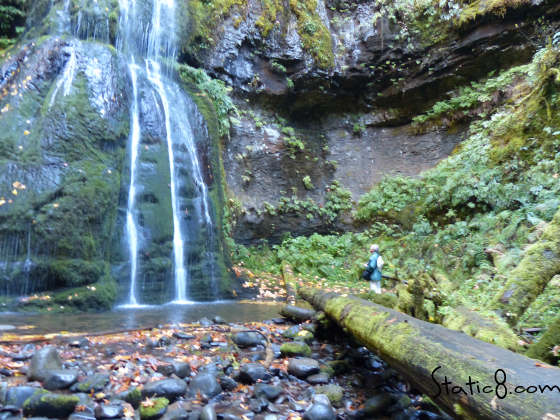 Spirit Falls perspective