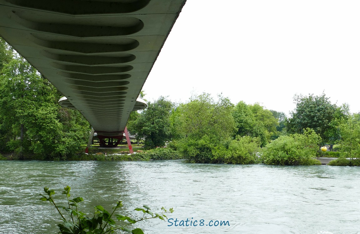 Across the river