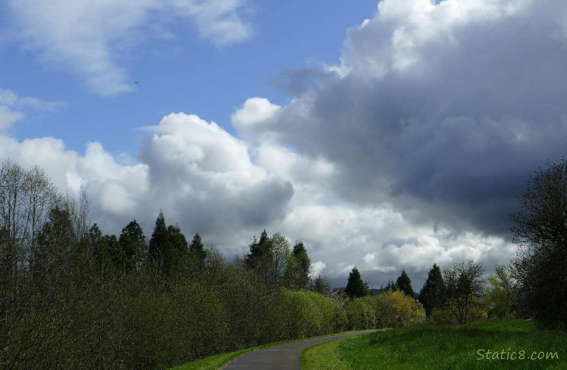 Clouds and blue sky