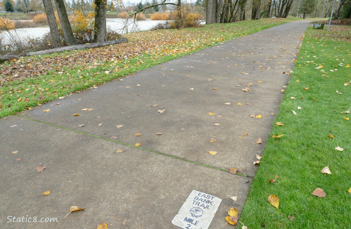 Mile 2 marker