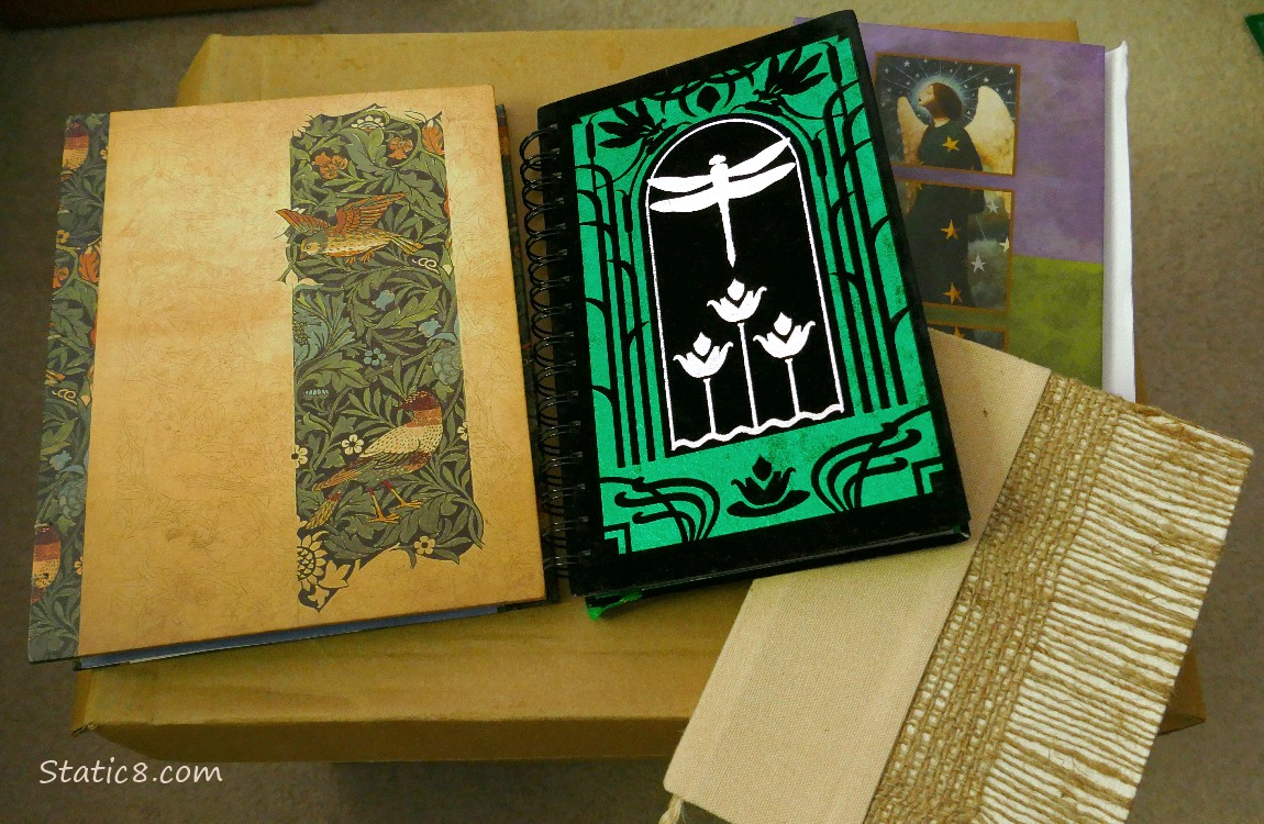 Journals on display