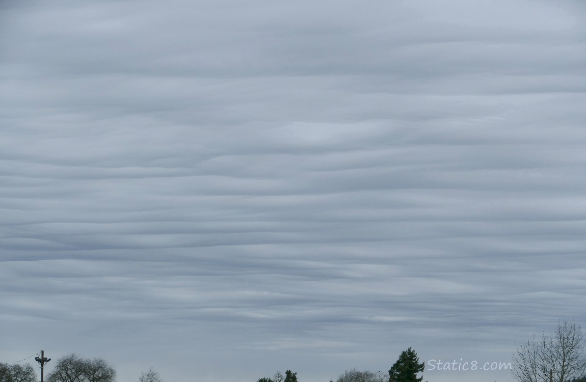 Layers of clouds