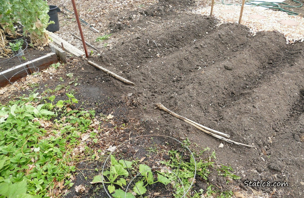 Garden plot border