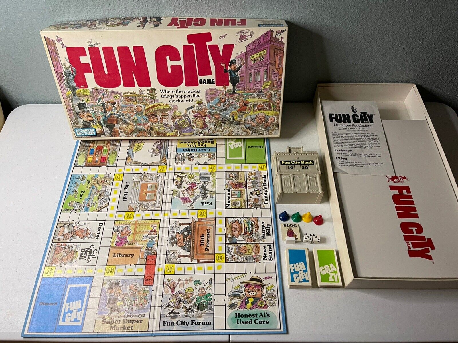 Fun City board game