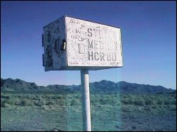 The Black Mailbox on Mailbox Road